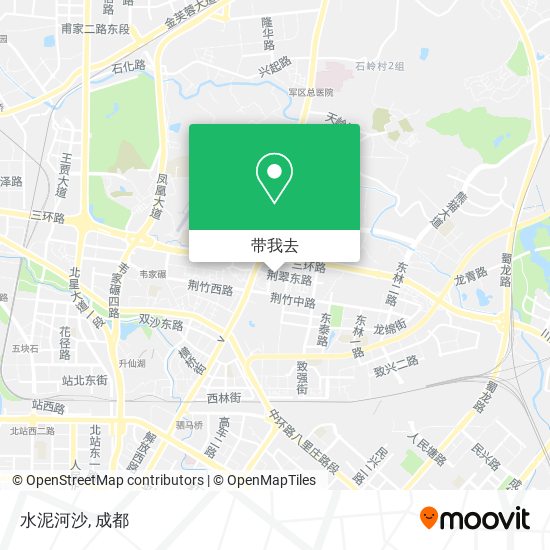 水泥河沙地图