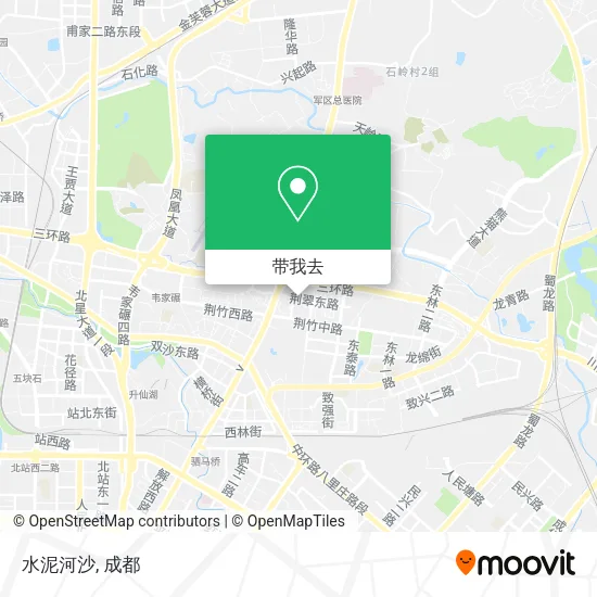 水泥河沙地图