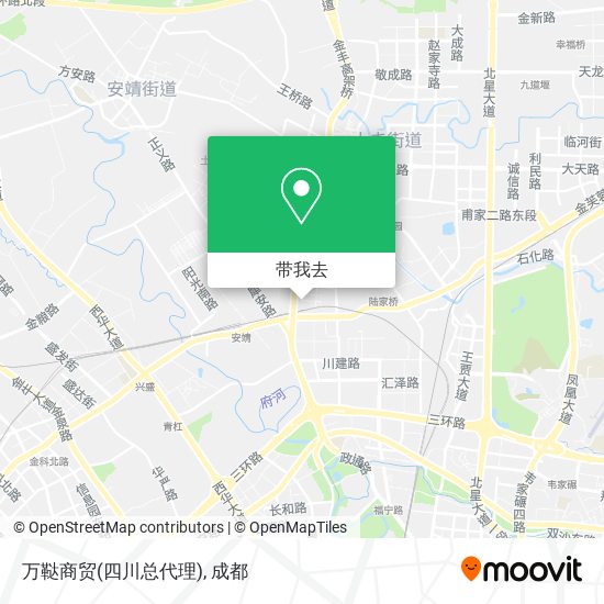 万鞑商贸(四川总代理)地图