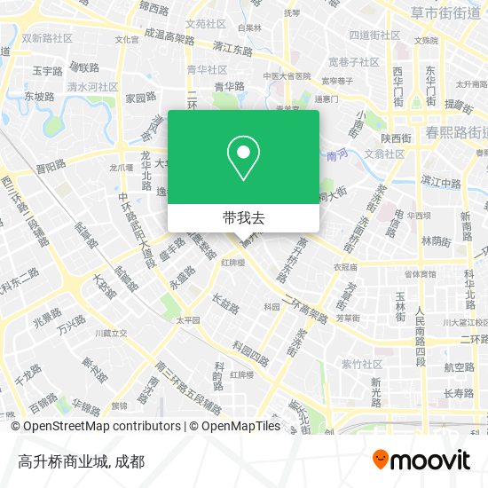 高升桥商业城地图