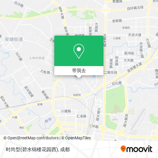 时尚型(碧水锦楼花园西)地图