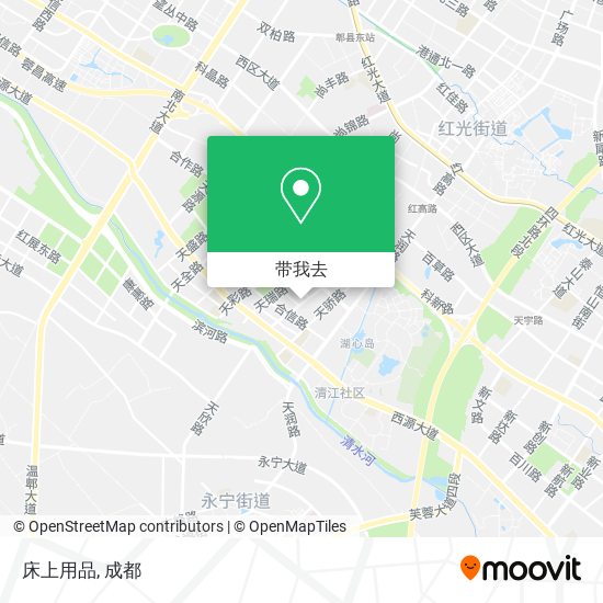 床上用品地图