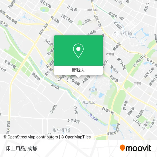 床上用品地图