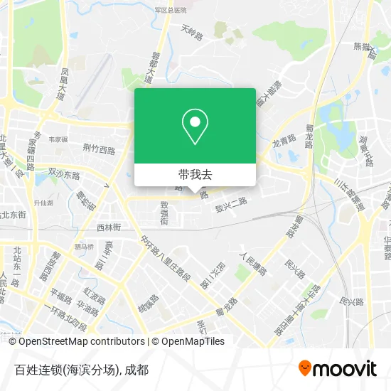 百姓连锁(海滨分场)地图
