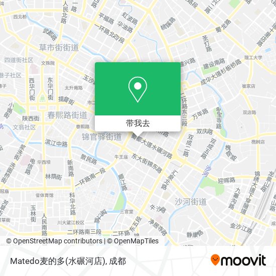 Matedo麦的多(水碾河店)地图