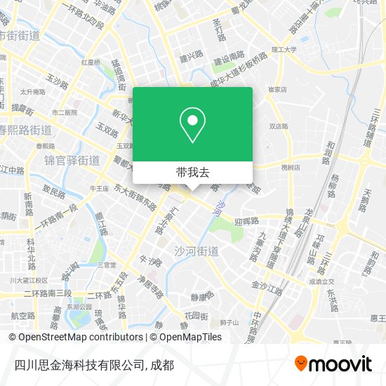 四川思金海科技有限公司地图