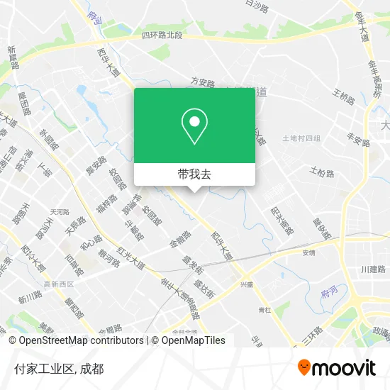 付家工业区地图