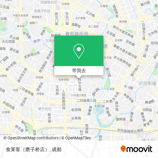 食莱客（磨子桥店）地图