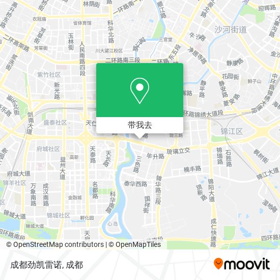 成都劲凯雷诺地图