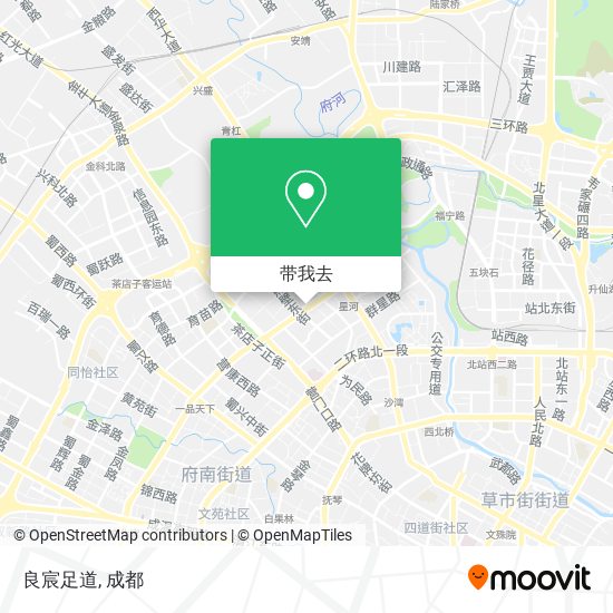 良宸足道地图