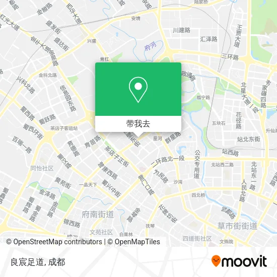 良宸足道地图