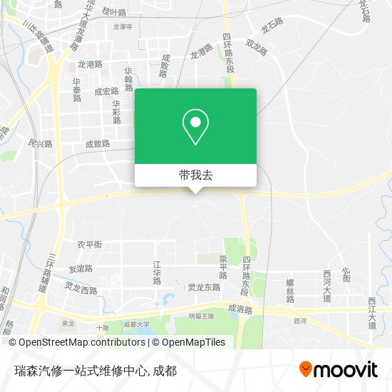 瑞森汽修一站式维修中心地图