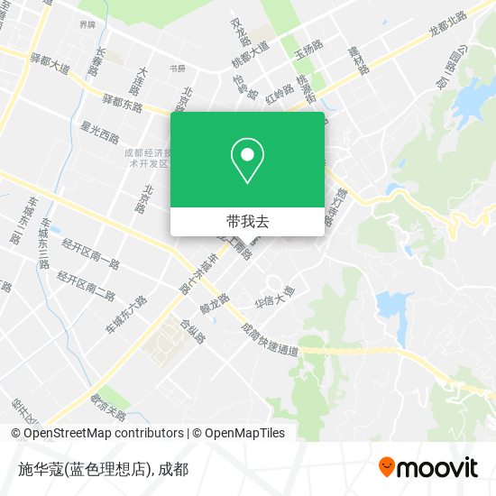 施华蔻(蓝色理想店)地图