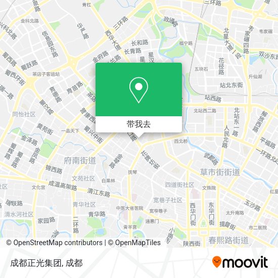 成都正光集团地图
