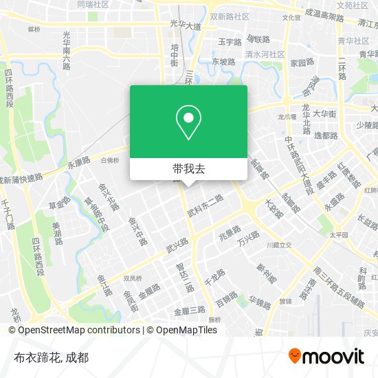 布衣蹄花地图