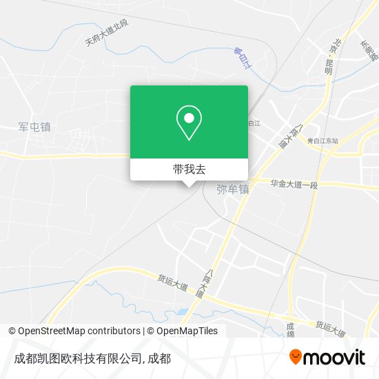 成都凯图欧科技有限公司地图