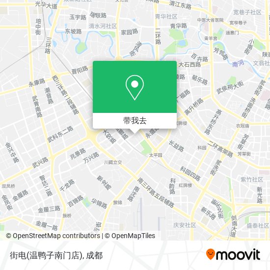 街电(温鸭子南门店)地图