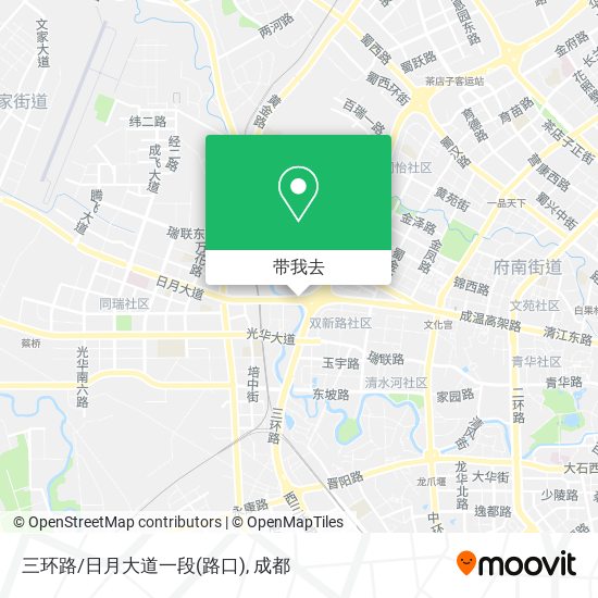 三环路/日月大道一段(路口)地图