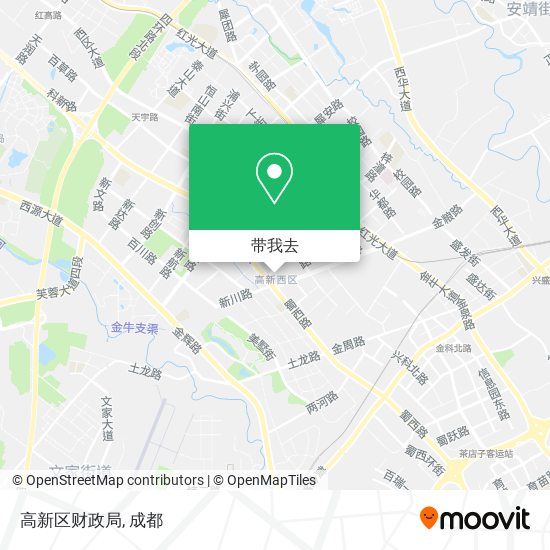 高新区财政局地图