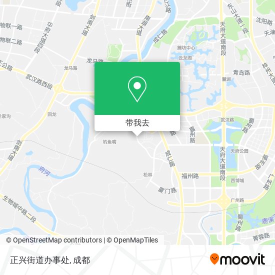 正兴街道办事处地图