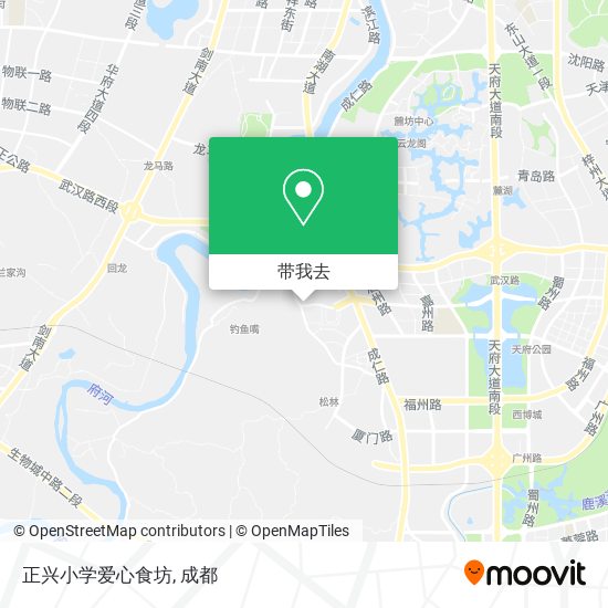 正兴小学爱心食坊地图