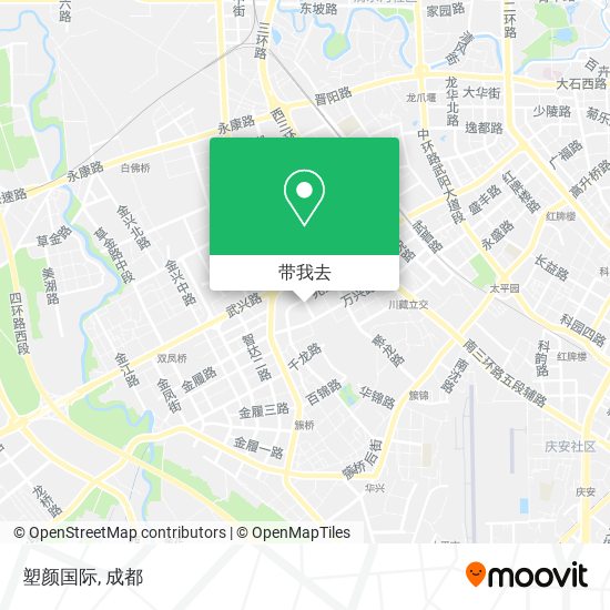 塑颜国际地图