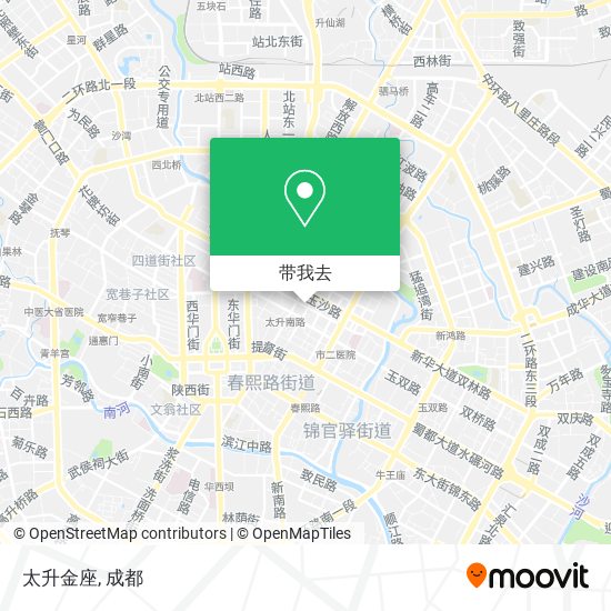 太升金座地图