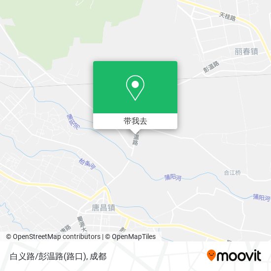 白义路/彭温路(路口)地图