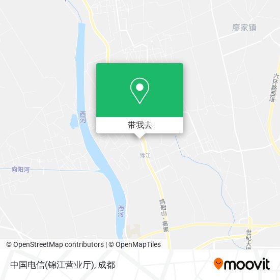 中国电信(锦江营业厅)地图