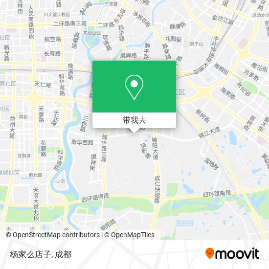 杨家么店子地图