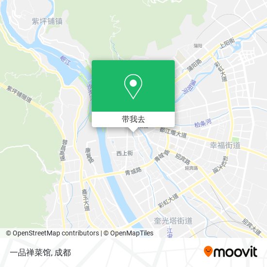 一品禅菜馆地图