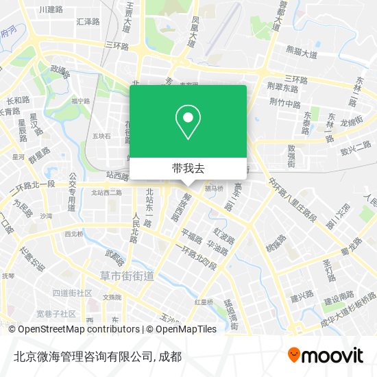 北京微海管理咨询有限公司地图