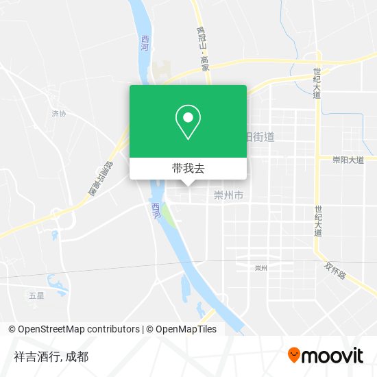 祥吉酒行地图