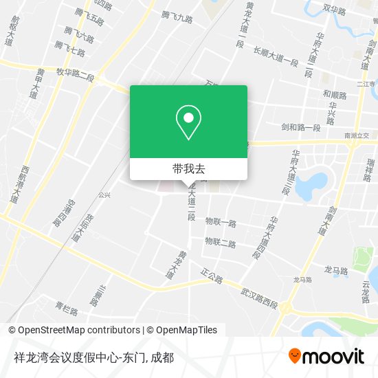 祥龙湾会议度假中心-东门地图