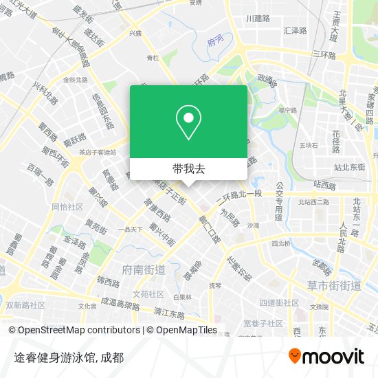 途睿健身游泳馆地图