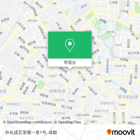 外化成五里墩一巷1号地图