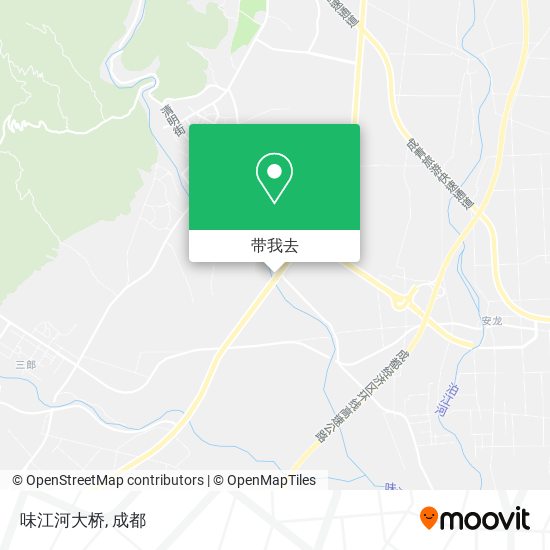 味江河大桥地图