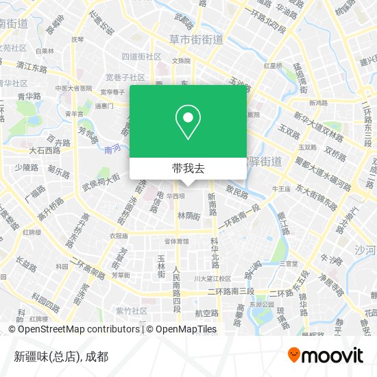 新疆味(总店)地图