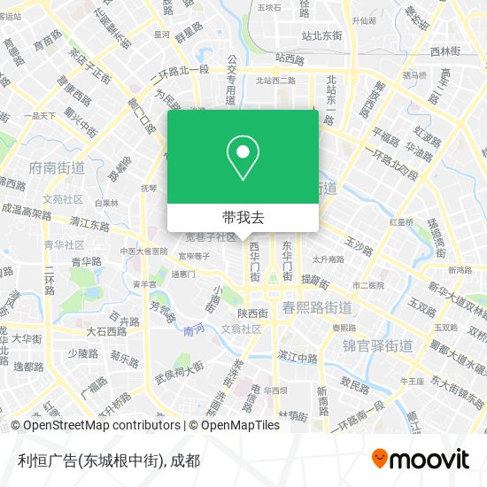 利恒广告(东城根中街)地图
