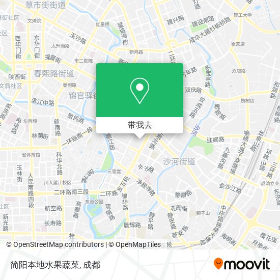 简阳本地水果蔬菜地图