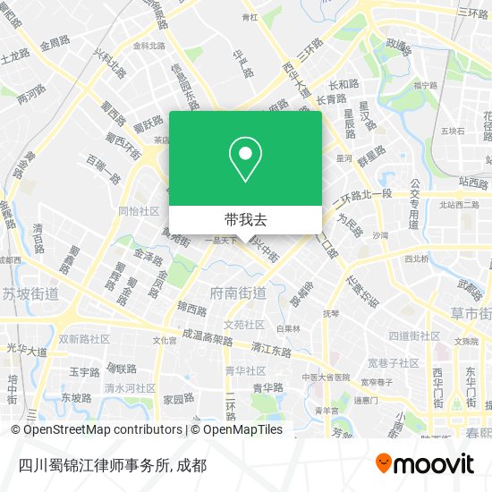 四川蜀锦江律师事务所地图