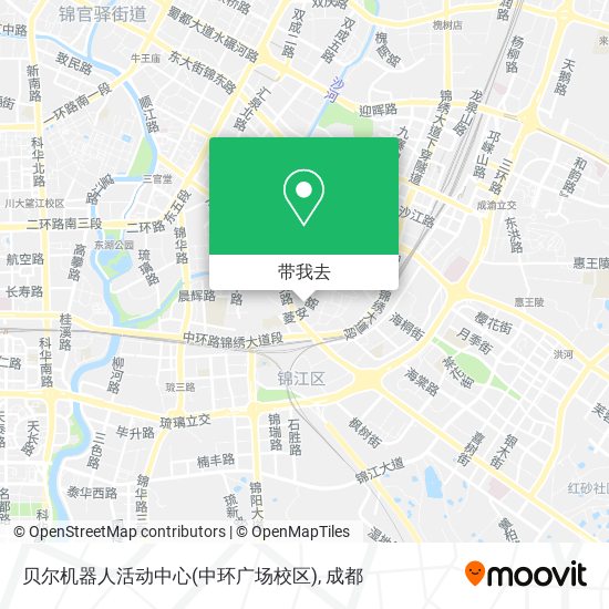 贝尔机器人活动中心(中环广场校区)地图