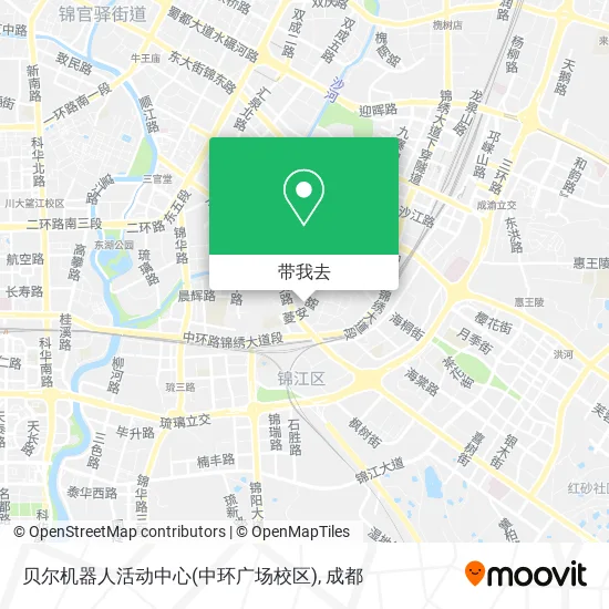 贝尔机器人活动中心(中环广场校区)地图
