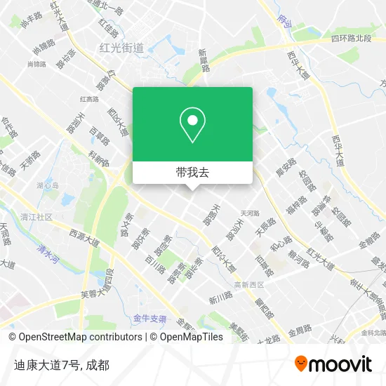 迪康大道7号地图