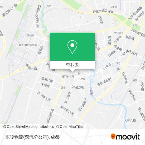 东骏物流(双流分公司)地图