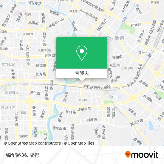 锦华路36地图