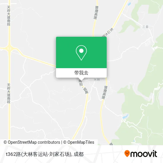 t362路(大林客运站-刘家石场)地图