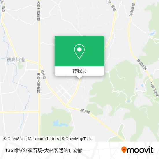 t362路(刘家石场-大林客运站)地图