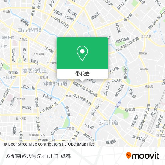 双华南路八号院-西北门地图