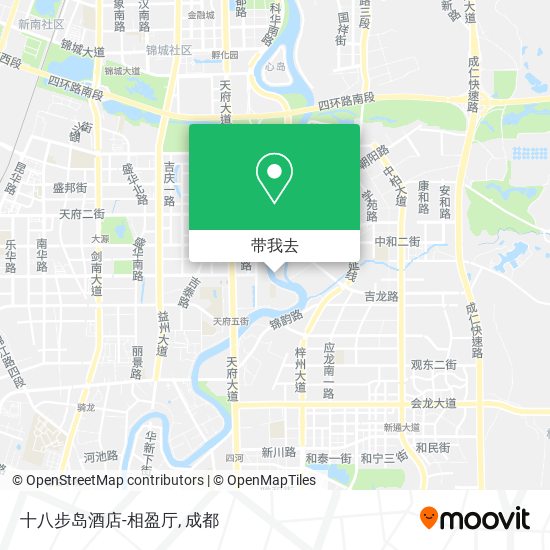 十八步岛酒店-相盈厅地图